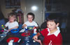 Children making decorations