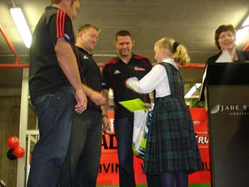 Prize winner Jessie