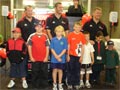 Major prize winners - Jordan, Corey, Courtney, Arran, Mitch, Yazsmin (and friend)