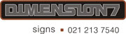 Dimension 7 Signs