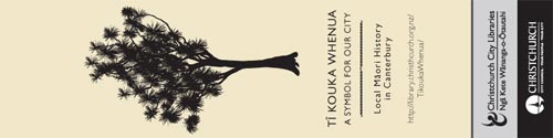 Ti kouka Whenua bookmark