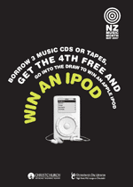 NZ Music Month Poster