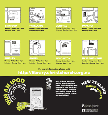 NZ Music Month events schedule