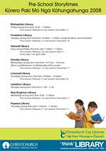 Preschool Storytimes