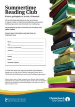 Summertime Reading Club Registration