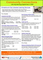 Community Connections poster