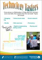 Technology tasters poster