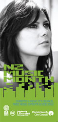 New Zealand Music Month brochure