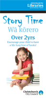 Story Time pamphlet