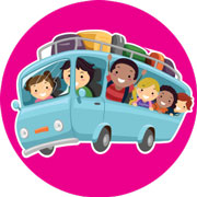 Summertimes bus sticker