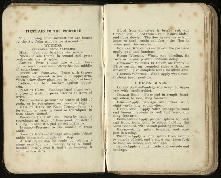 War diary, 1915-1916 / H. H. Stephens Image of War diary, 1915-1916 1915-1916
