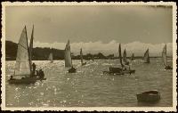 P-Class yacht racing at Sumner, Christchurch.