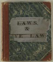 Thumbnail Image of Laws and bye-laws of the Christchurch Mechanics' Institute