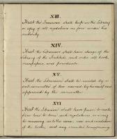 Thumbnail Image of Laws of the Christchurch Literary Institute