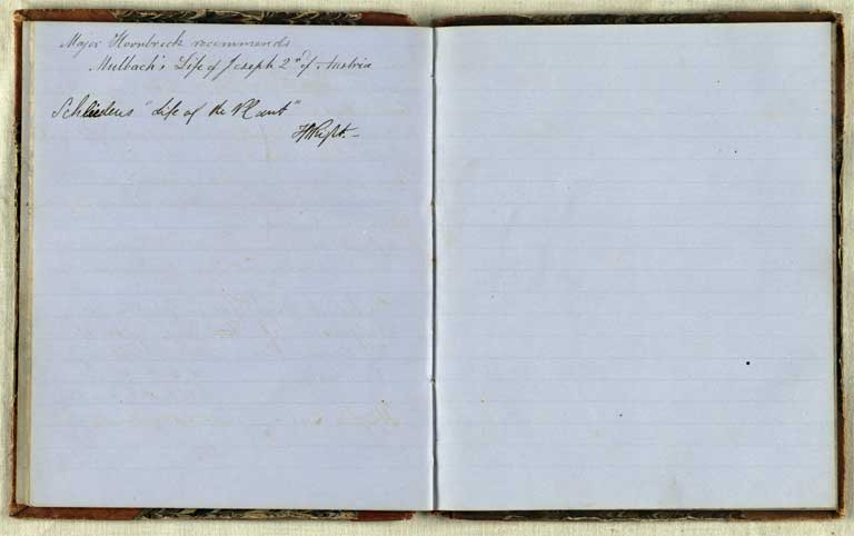 Library suggestions, 1860-1873 / Christchurch Mechanics' Institute 1860-1873