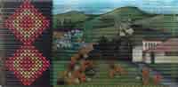 Halswell Library's Tukutuku panel