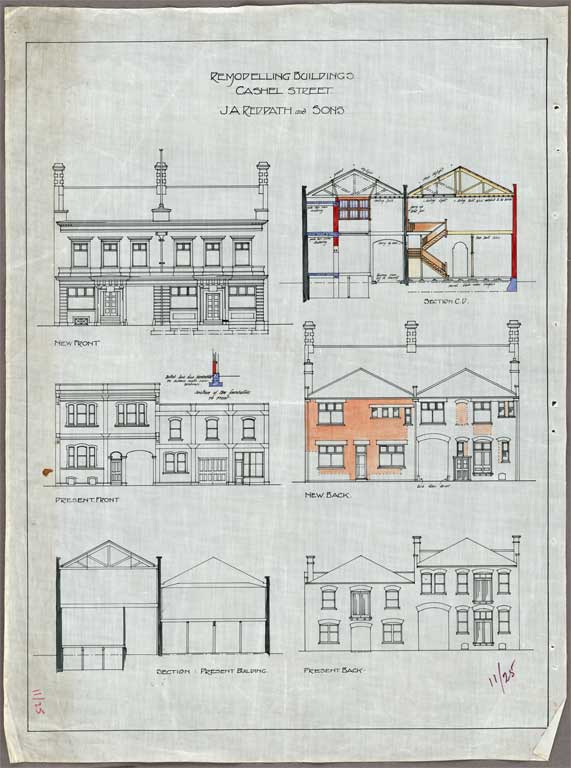 Remodelling Buildings, Cashel Street, JA Redpath & Sons Not specified Image 1 of 3 Remodelling Buildings, Cashel Street, JA Redpath & Sons Not specified Image 1 of 3