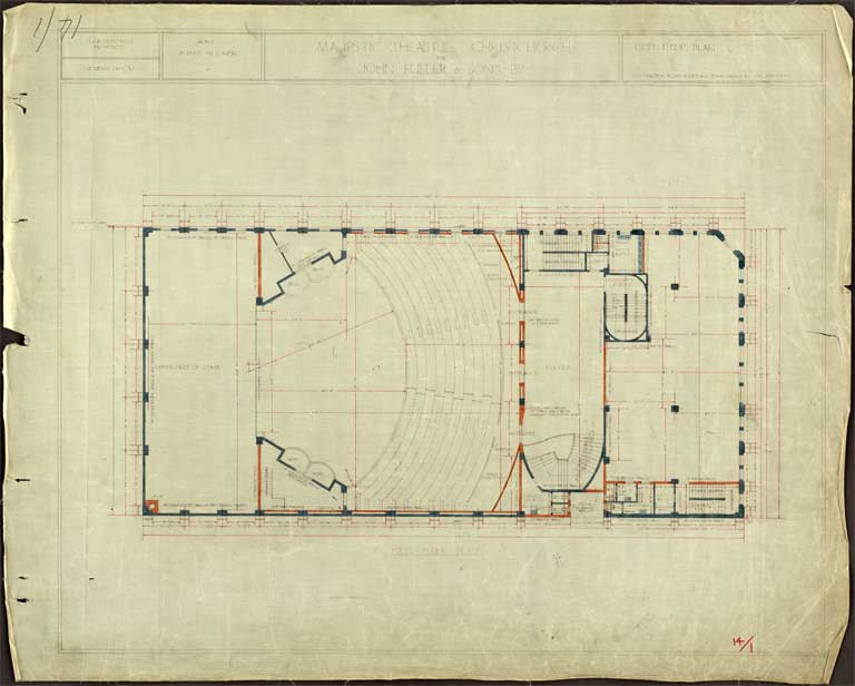 Majestic Theatre John Fuller & Sons Ltd. First Floor Plan. Not specified Image 1 of 2 Majestic Theatre John Fuller & Sons Ltd. First Floor Plan. Not specified Image 1 of 2