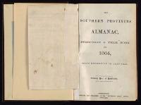 Thumbnail Image of Southern Provinces Almanac, 1864