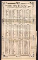 Thumbnail Image of Southern Provinces Almanac, 1865