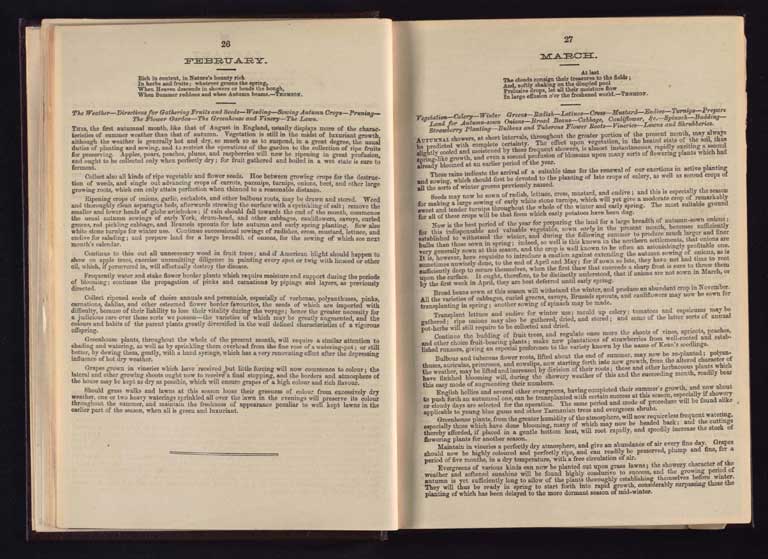 Southern Provinces Almanac, 1866 / Image of Southern Provinces Almanac, 1866 1866