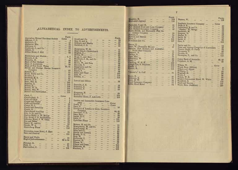 Southern Provinces Almanac, 1868 / Image of Southern Provinces Almanac, 1868 1868