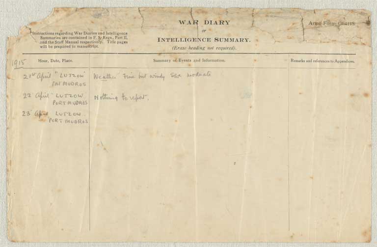 Gallipoli campaign : operation and transport orders, memoranda and other papers issued to the Canterbury Infantry Battalion at Lemnos, January-September 1915 Gallipoli campaign : operation and transport orders, memoranda and other papers issued to the Canterbury Infantry Battalion at Lemnos, January-September 1915