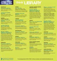 Events timetable - click here for PDF