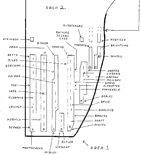 Detailed map of Barbadoes Street Cemetery