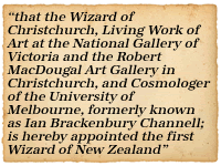 Wizard proclamation
