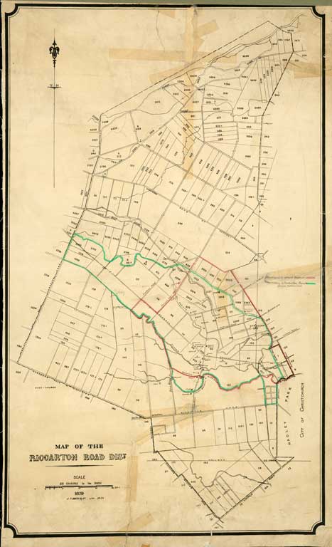 Map of the Riccarton Road Dist. 1879 Map of the Riccarton Road Dist. 1879