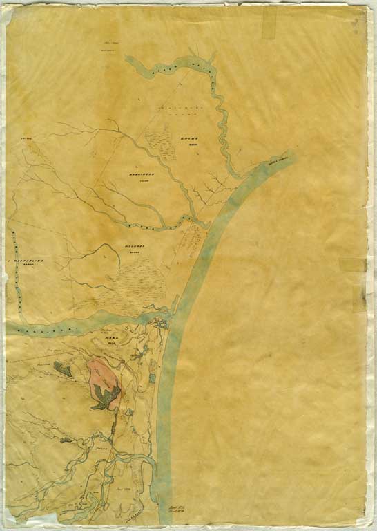 Map of surveyed districts, Canterbury. 1852 Sheet 3 of 7 Map of surveyed districts, Canterbury. 1852 Sheet 3 of 7