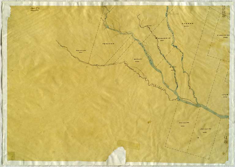 Map of surveyed districts, Canterbury. 1852 Sheet 4 of 7 Map of surveyed districts, Canterbury. 1852 Sheet 4 of 7