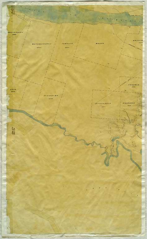 Map of surveyed districts, Canterbury. 1852 Sheet 5 of 7 Map of surveyed districts, Canterbury. 1852 Sheet 5 of 7