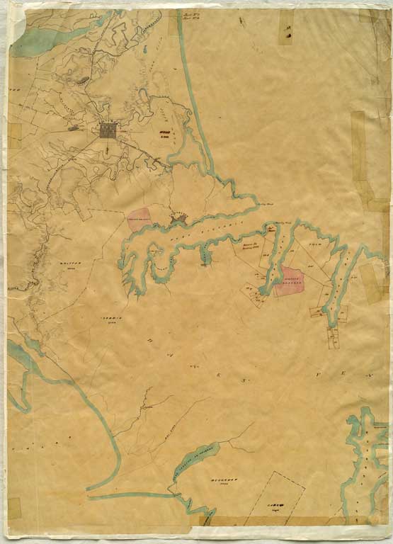Map of surveyed districts, Canterbury. 1852 Sheet 6 of 7 Map of surveyed districts, Canterbury. 1852 Sheet 6 of 7