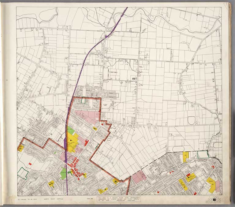 District planning scheme, section one (zoning) 1962 Sheet 3 of 17. District planning scheme, section one (zoning) 1962 Sheet 3 of 17.