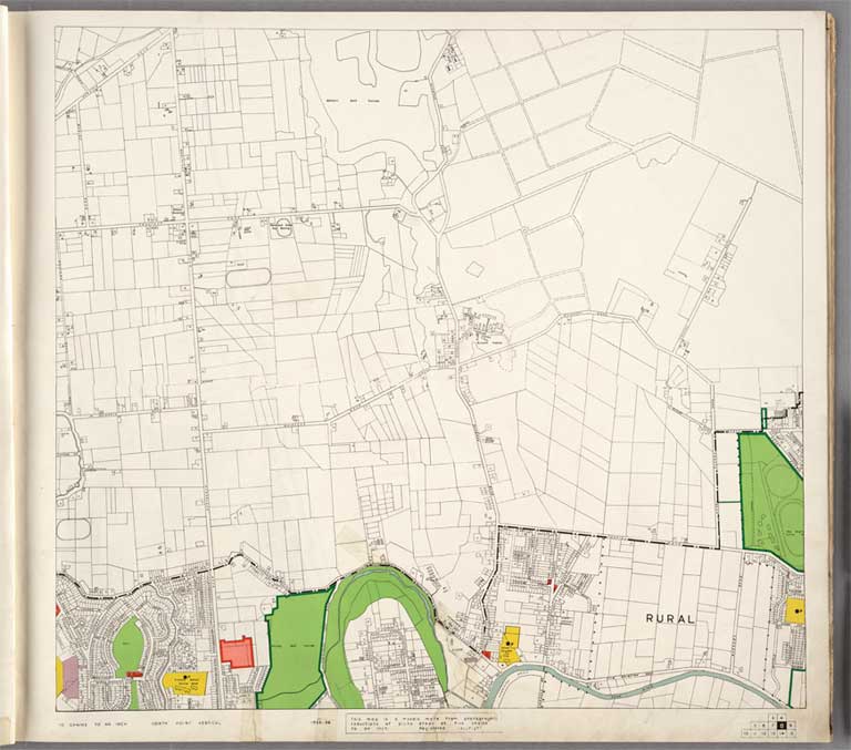 District planning scheme, section one (zoning) 1962 Sheet 4 of 17. District planning scheme, section one (zoning) 1962 Sheet 4 of 17.
