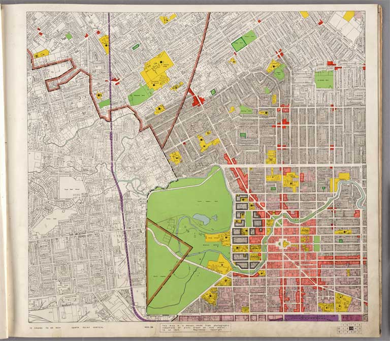 District planning scheme, section one (zoning) 1962 Sheet 7 of 17. District planning scheme, section one (zoning) 1962 Sheet 7 of 17.