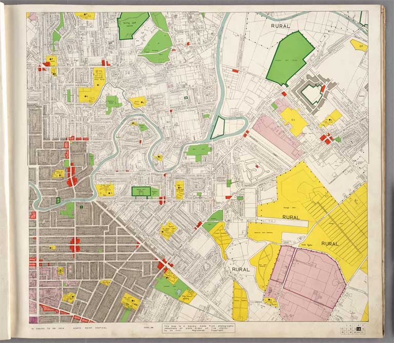 District planning scheme, section one (zoning) 1962 Sheet 8 of 17. District planning scheme, section one (zoning) 1962 Sheet 8 of 17.