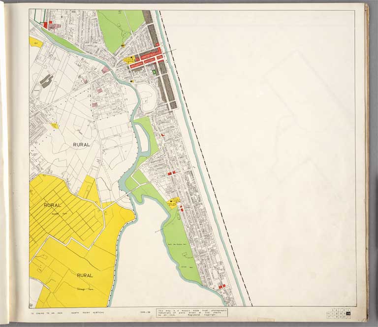 District planning scheme, section one (zoning) 1962 Sheet 9 of 17. District planning scheme, section one (zoning) 1962 Sheet 9 of 17.