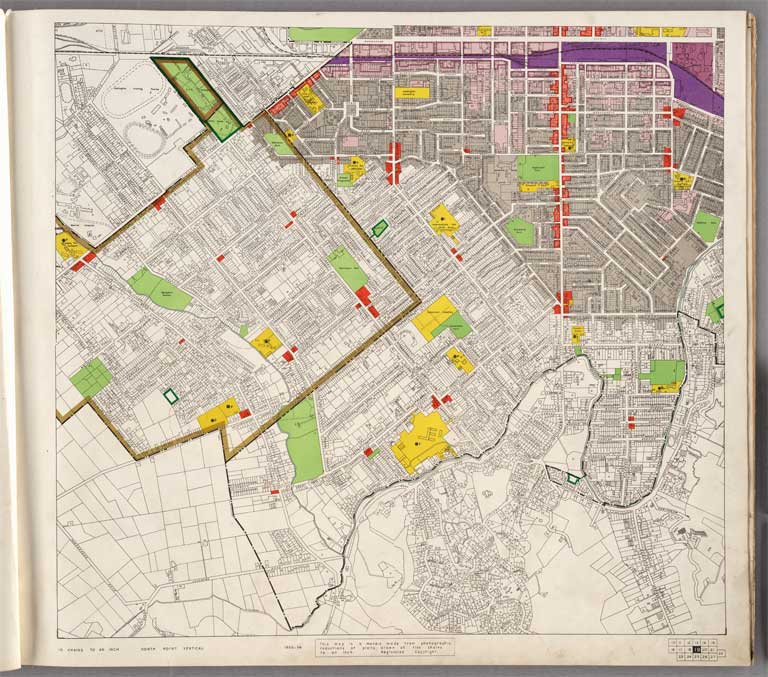 District planning scheme, section one (zoning) 1962 Sheet 11 of 17. District planning scheme, section one (zoning) 1962 Sheet 11 of 17.