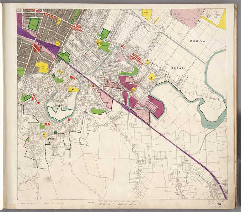 District planning scheme, section one (zoning) 1962 Sheet 12 of 17. District planning scheme, section one (zoning) 1962 Sheet 12 of 17.