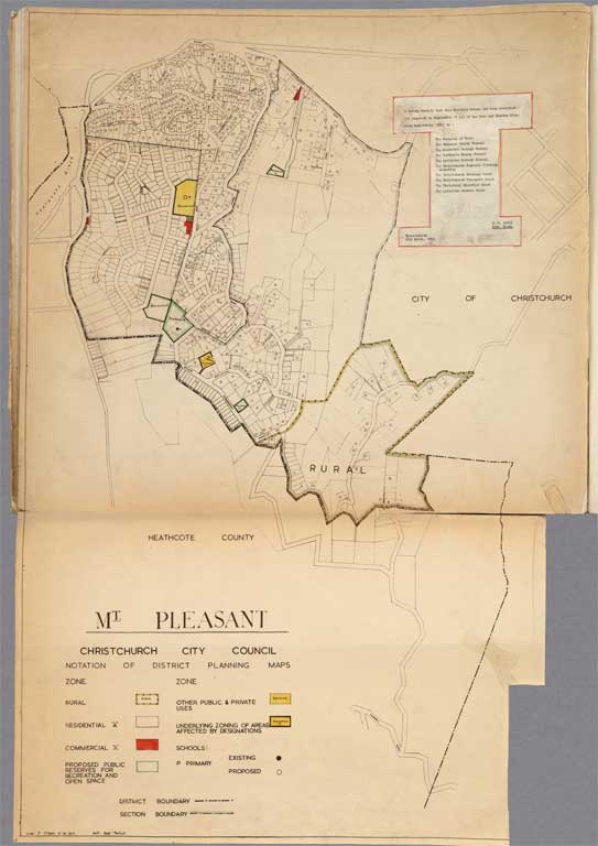 District planning scheme, section one (zoning) 1962 Sheet 13 of 17. District planning scheme, section one (zoning) 1962 Sheet 13 of 17.