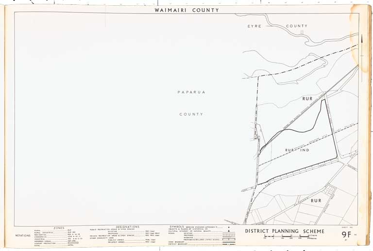 County of Waimairi - District Scheme. Planning maps. 1974 Image 16 of 23 County of Waimairi - District Scheme. Planning maps. 1974 Image 16 of 23