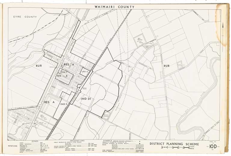 County of Waimairi - District Scheme. Planning maps. 1974 Image 18 of 23 County of Waimairi - District Scheme. Planning maps. 1974 Image 18 of 23