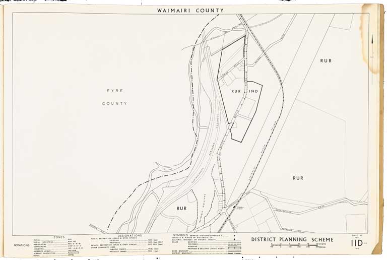 County of Waimairi - District Scheme. Planning maps. 1974 Image 21 of 23 County of Waimairi - District Scheme. Planning maps. 1974 Image 21 of 23