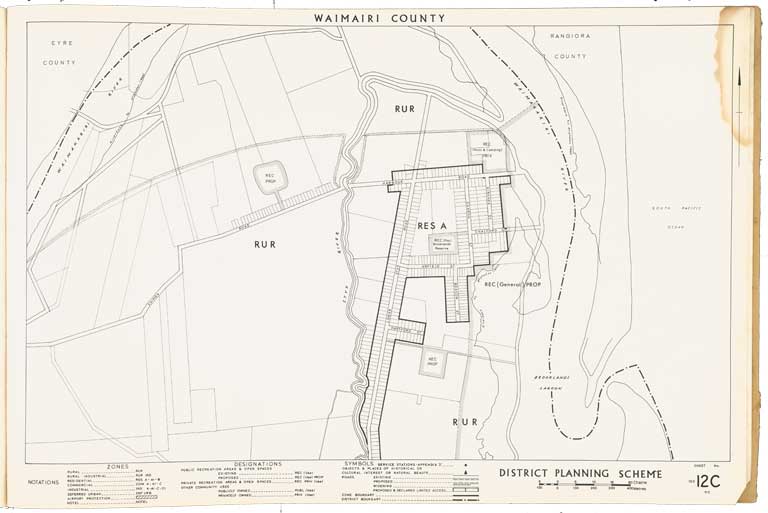 County of Waimairi - District Scheme. Planning maps. 1974 Image 22 of 23 County of Waimairi - District Scheme. Planning maps. 1974 Image 22 of 23