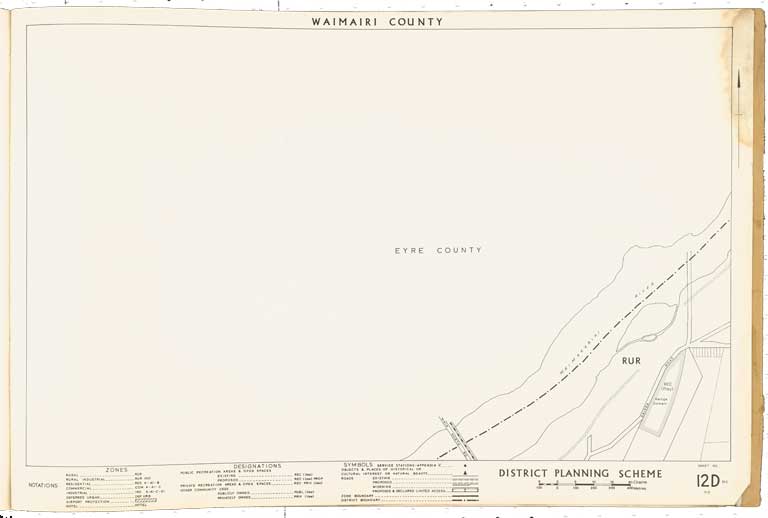 County of Waimairi - District Scheme. Planning maps. 1974 Image 23 of 23 County of Waimairi - District Scheme. Planning maps. 1974 Image 23 of 23