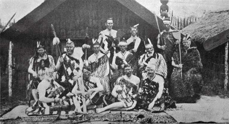 Pakeha Maoris for a day. Pakeha Maoris for a day.