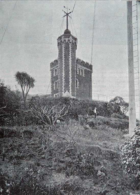The time ball tower and signal station. The time ball tower and signal station.
